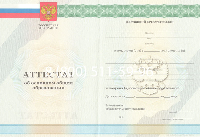 Купить Аттестат за 9 класс 2011-2013 годов в Невинномысске Купить Аттестат за 9 класс 2011-2013 годов в Невинномысске