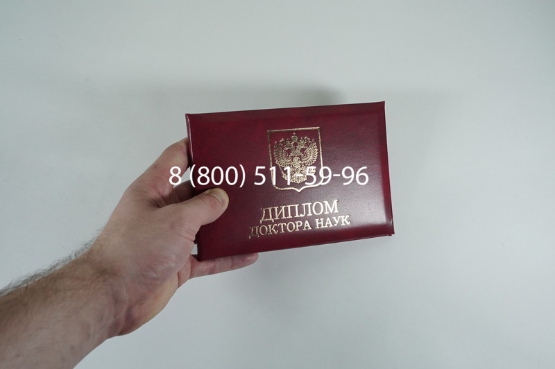 Диплом доктора наук 2007 в Невинномысске