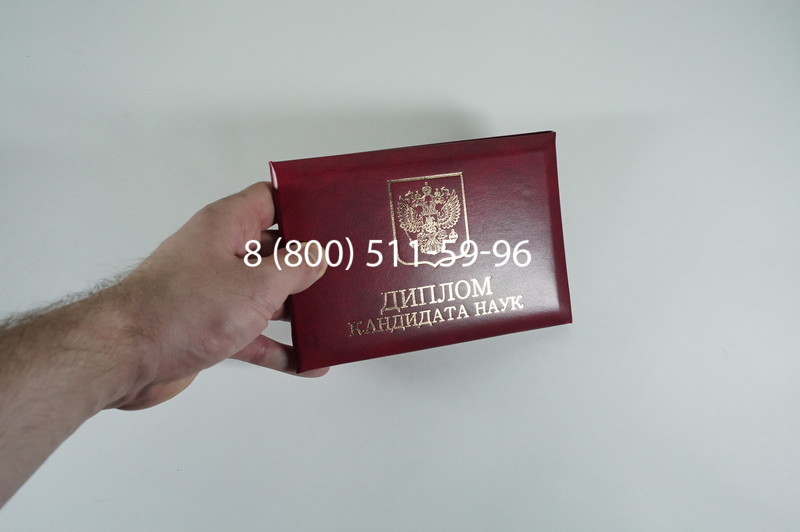 Диплом кандидата наук 2010 в Невинномысске