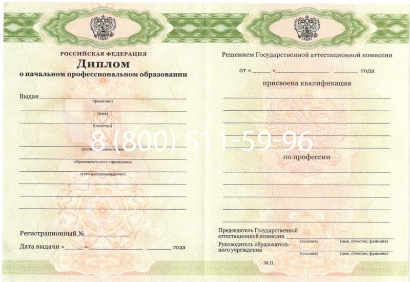 Купить Диплом о начальном образовании  2010-2024 годов в Невинномысске